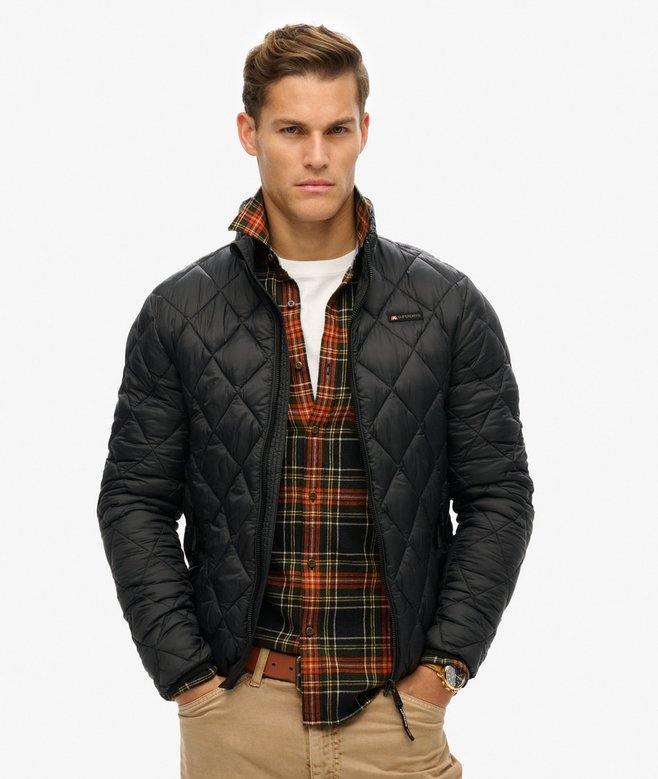 superdry Diamond Quilt Fuji Lite Jacket