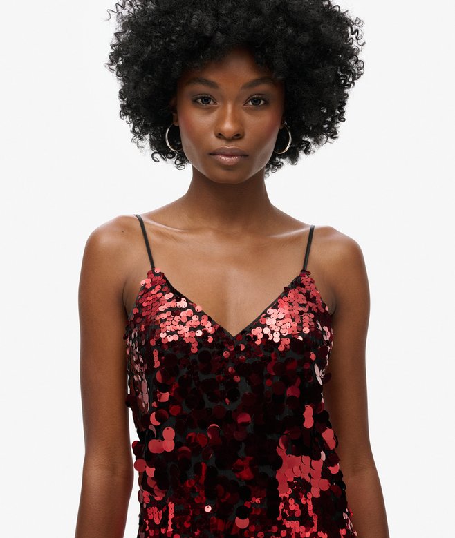 Superdry Disco Sequin Mini Dress