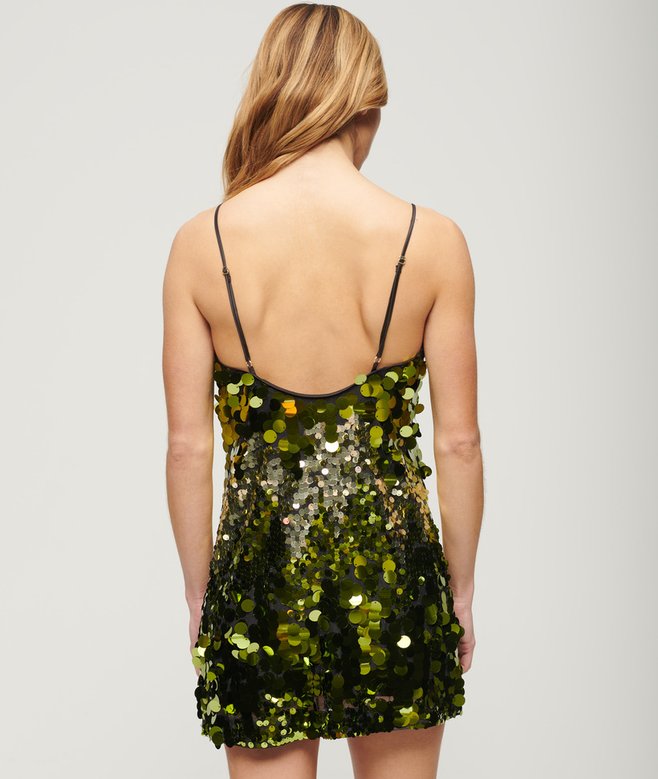 Superdry Disco Sequin Mini Dress