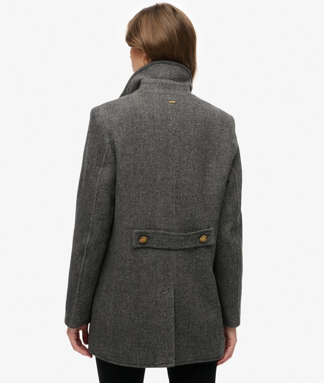 Superdry Double Breasted Pea Coat
