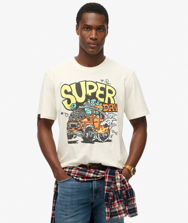 superdry Dragnut Odd Rods Loose T-Shirt