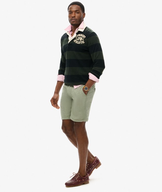 Superdry Drawstring Linen Shorts