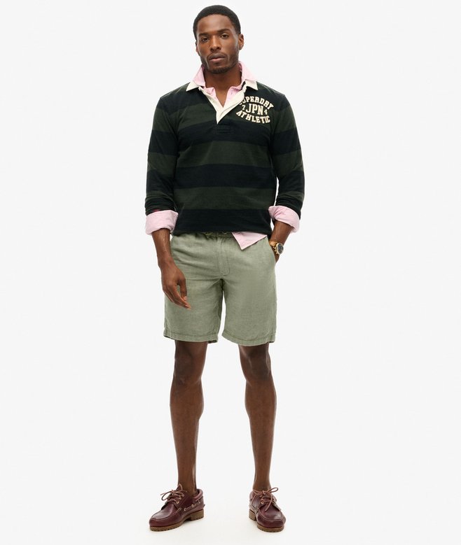 superdry Drawstring Linen Shorts