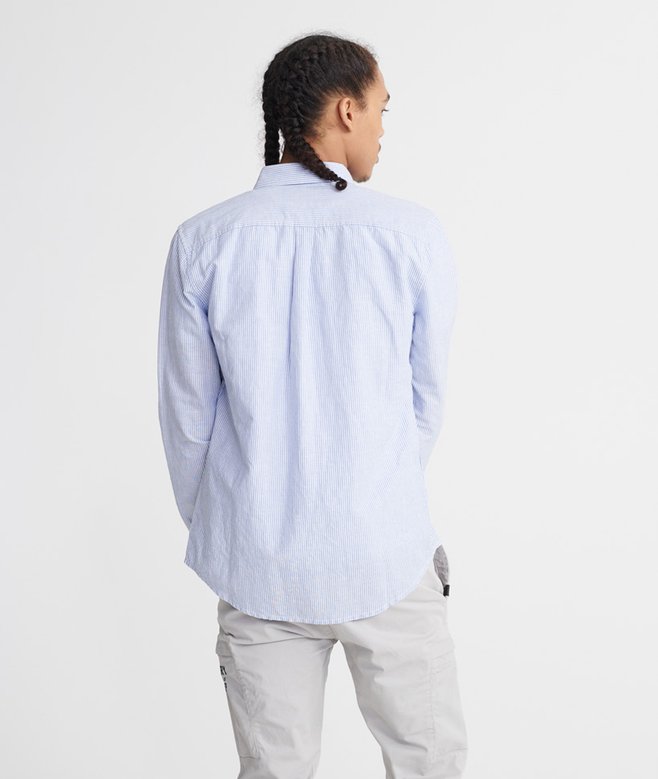 Superdry Edit Linen Button Down Shirt