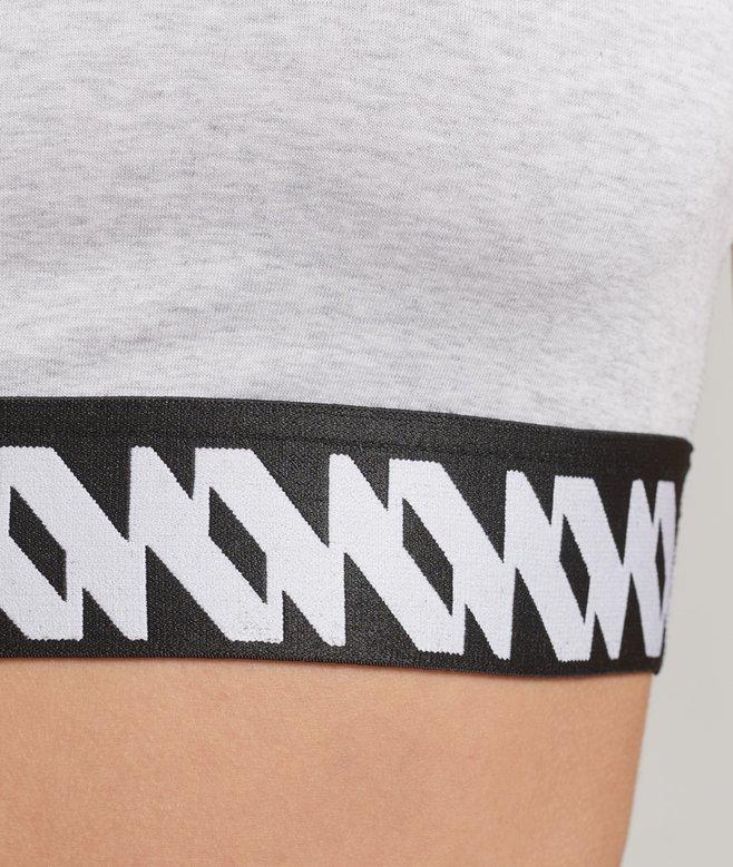 Superdry Elastic Logo Graphic Bra Top