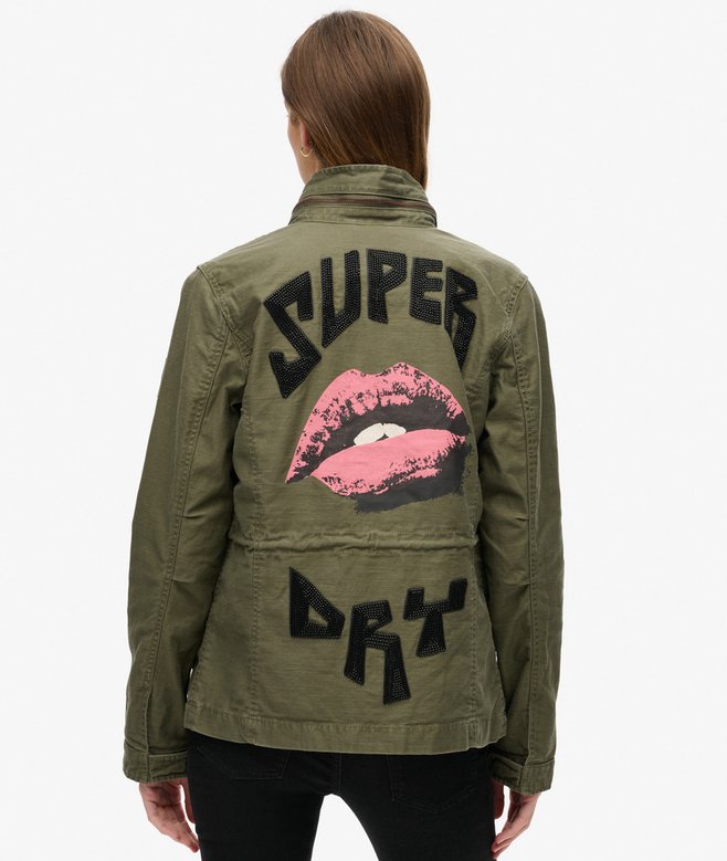 Superdry Embellished Classic M65 Jacket