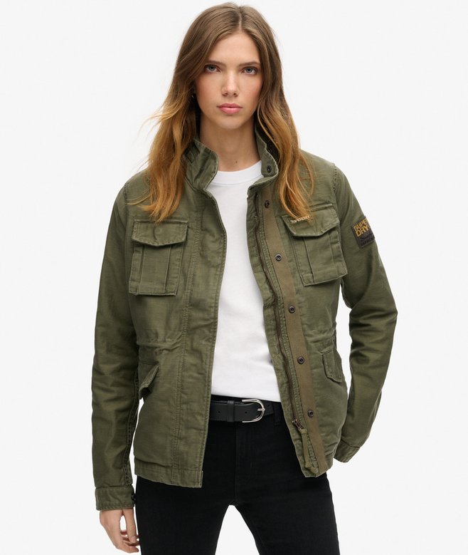 superdry Embellished Classic M65 Jacket