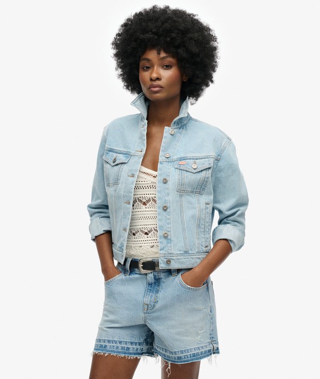 Superdry Embellished Denim Jacket