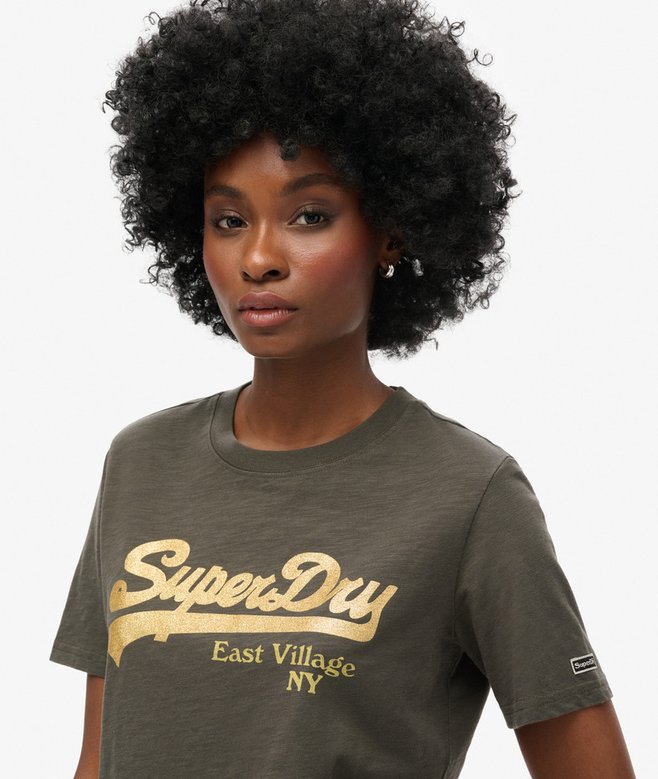 Superdry Embellished Graphic Logo T-Shirt