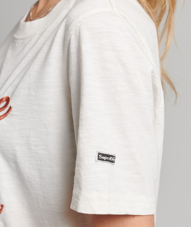 Superdry Embellished Graphic Logo T-Shirt