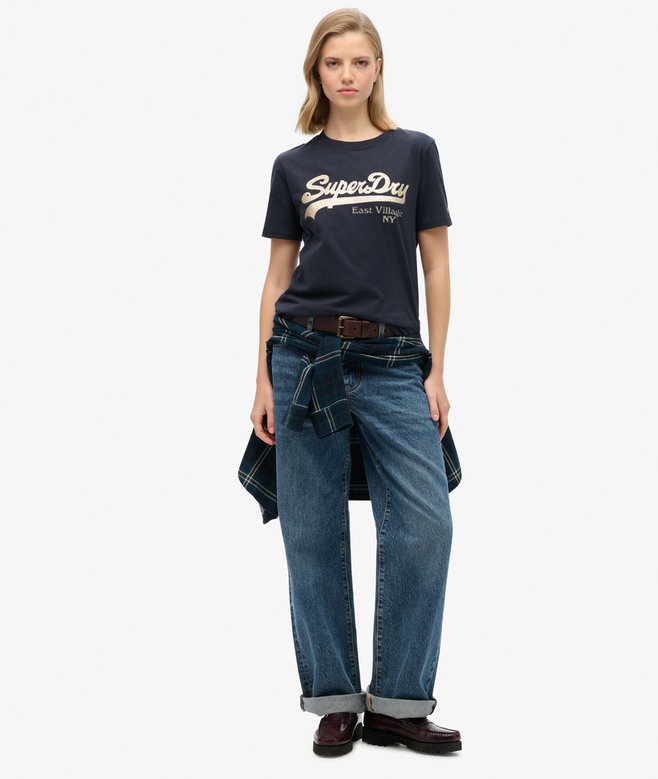 Superdry Embellished Graphic Logo T-Shirt