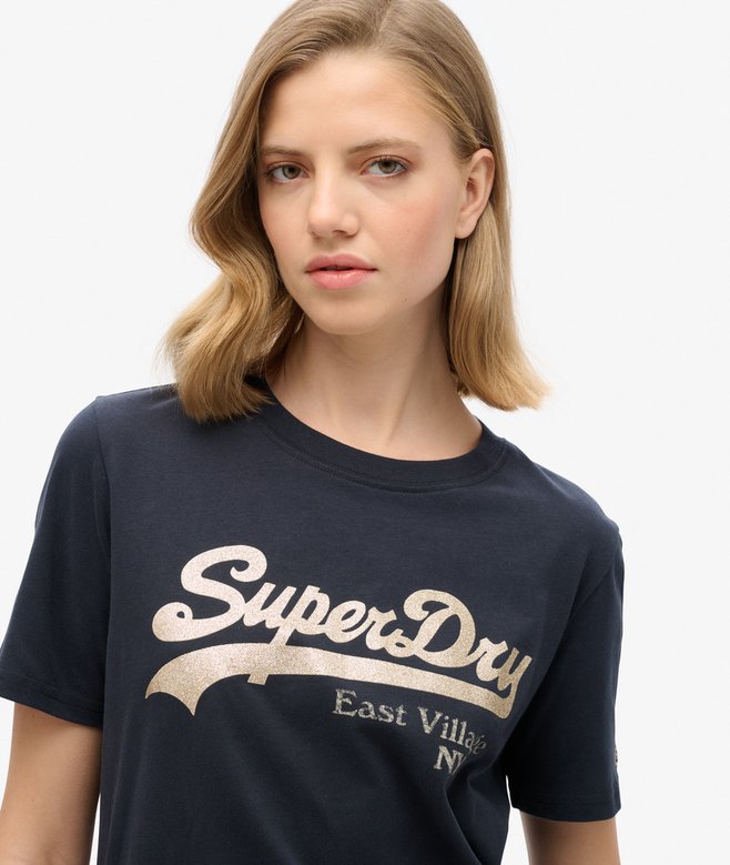 Superdry Embellished Graphic Logo T-Shirt