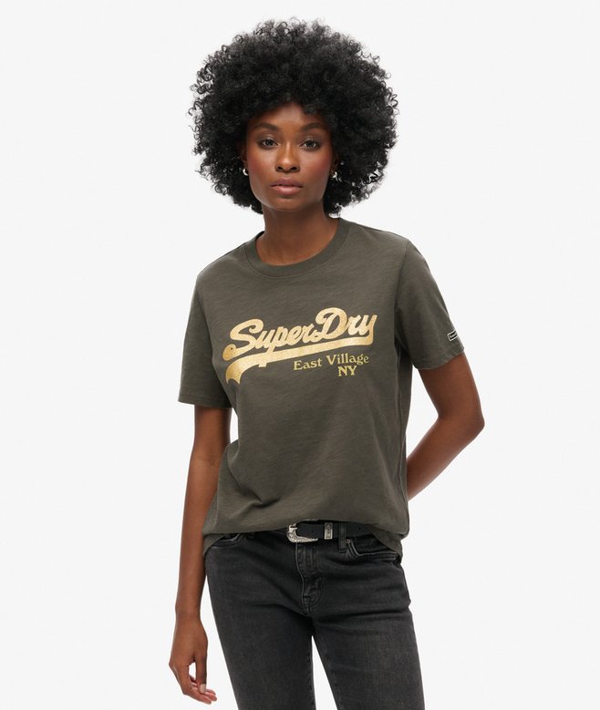 superdry Embellished Graphic Logo T-Shirt