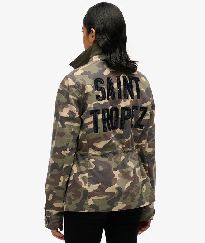 Superdry Embellished M65 Military Jacket