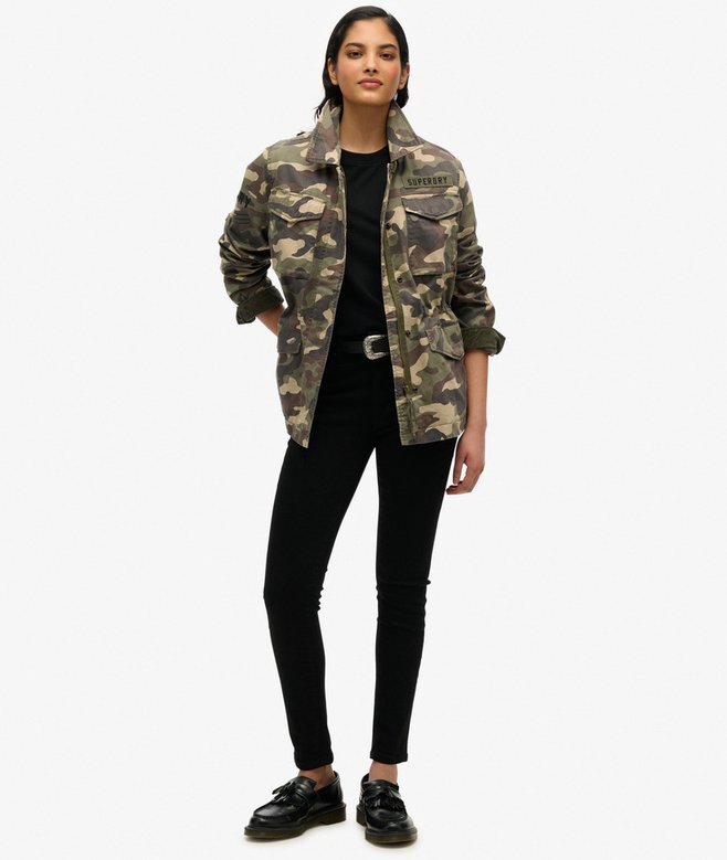 Superdry Embellished M65 Military Jacket