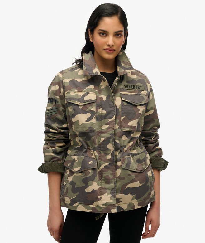 superdry Embellished M65 Military Jacket