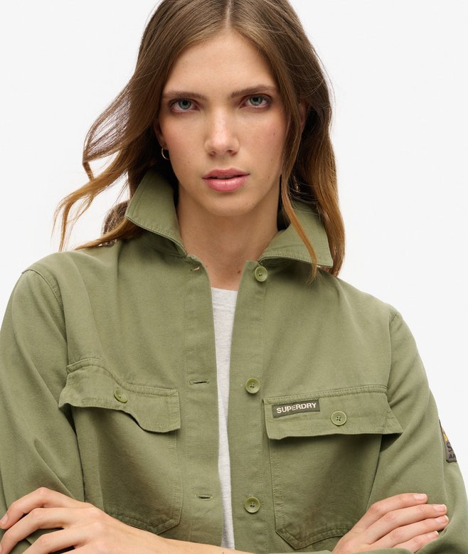 Superdry Embellished Military Jacket