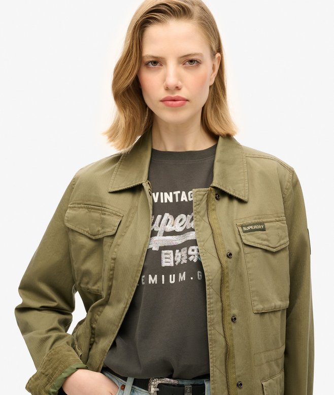 Superdry Embellished VL Graphic T Shirt