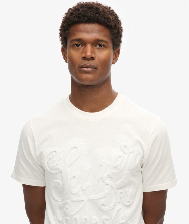 Superdry Embossed Archive Graphic T-Shirt
