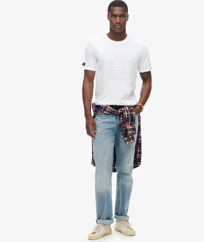 Superdry Embossed Logo Graphic T-Shirt