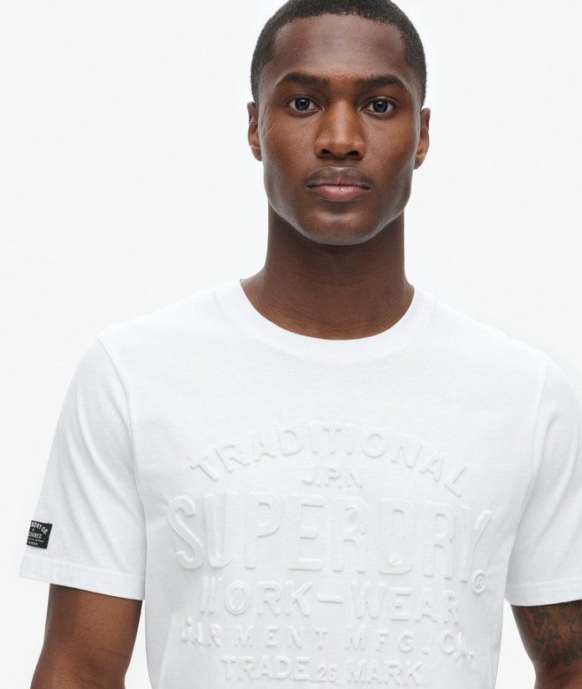 Superdry Embossed Logo Graphic T-Shirt