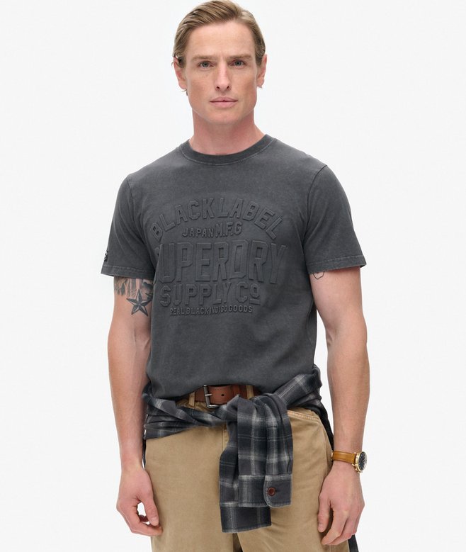 superdry Embossed Logo Graphic T-Shirt