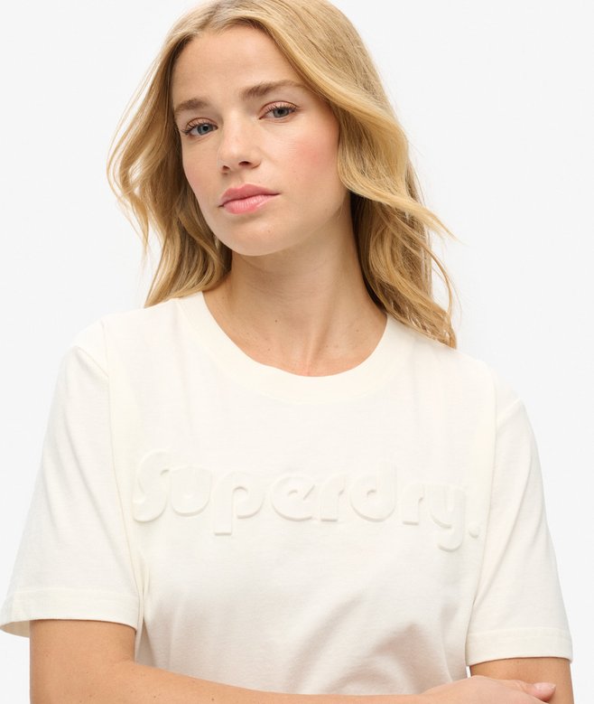 Superdry Embossed Logo Relaxed T-Shirt