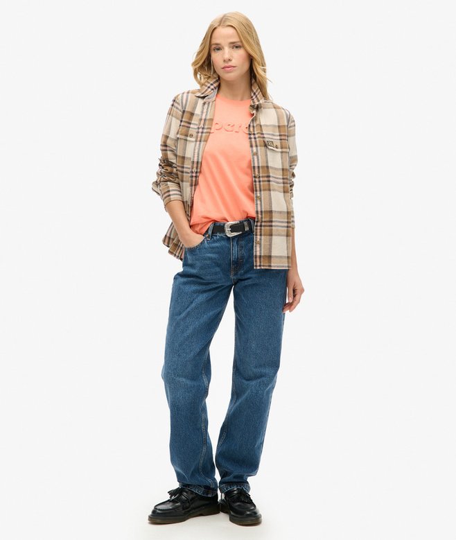 Superdry Embossed Logo Relaxed T-Shirt