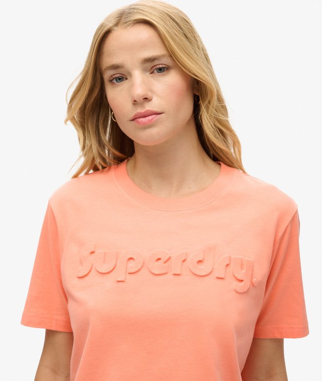 Superdry Embossed Logo Relaxed T-Shirt