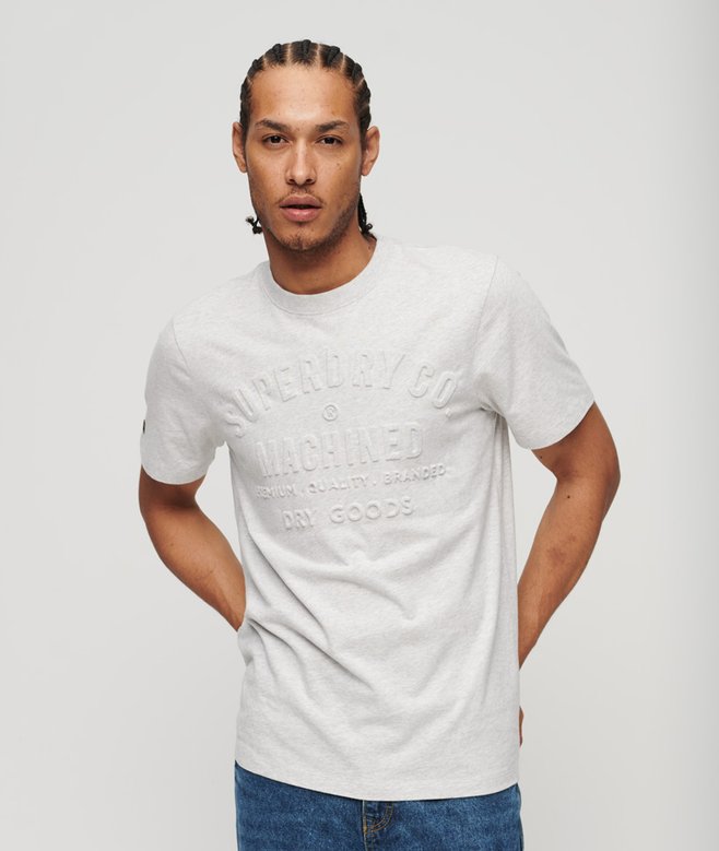 superdry Embossed Workwear Graphic T-Shirt
