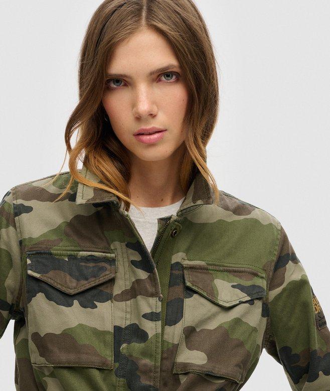 Superdry Embroidered M65 Military Jacket