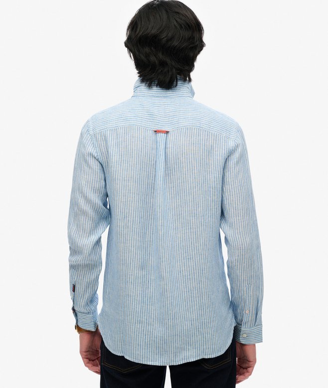 Superdry Embroidered Vacation Linen Shirt