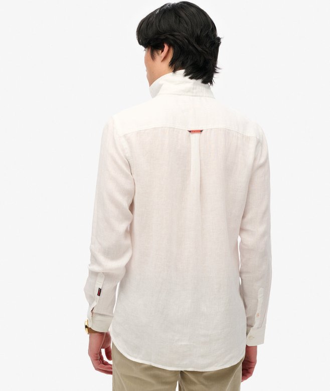 Superdry Embroidered Vacation Linen Shirt