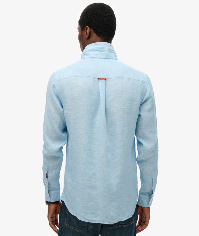 Superdry Embroidered Vacation Linen Shirt