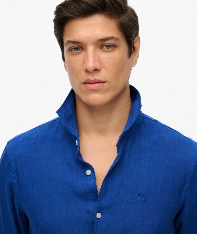 Superdry Embroidered Vacation Linen Shirt