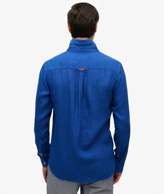 Superdry Embroidered Vacation Linen Shirt