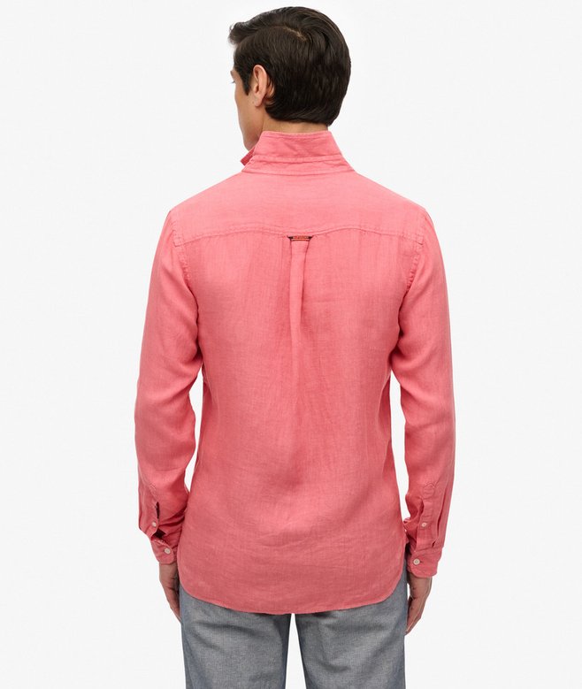 Superdry Embroidered Vacation Linen Shirt