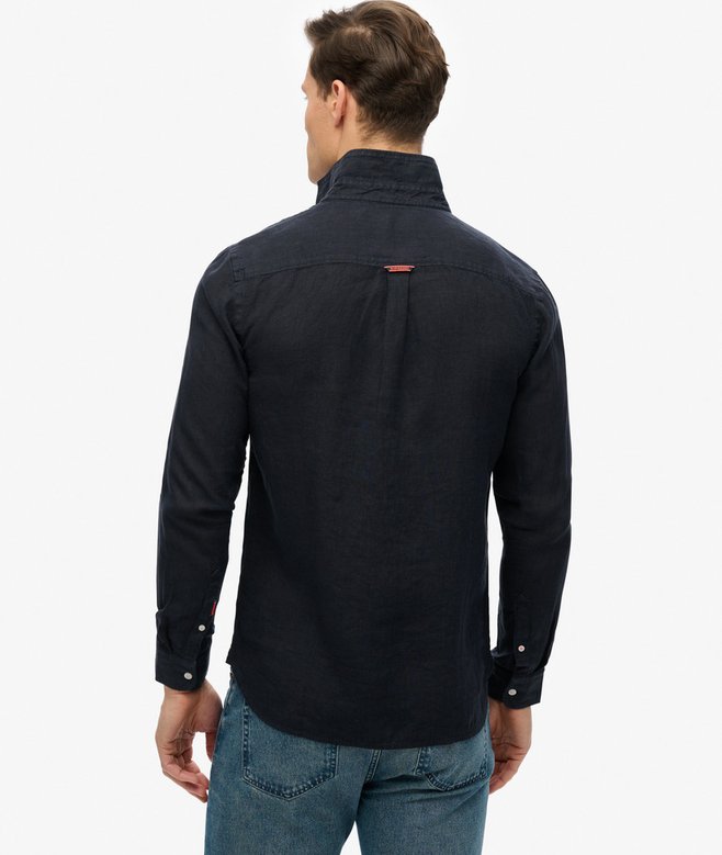 Superdry Embroidered Vacation Linen Shirt