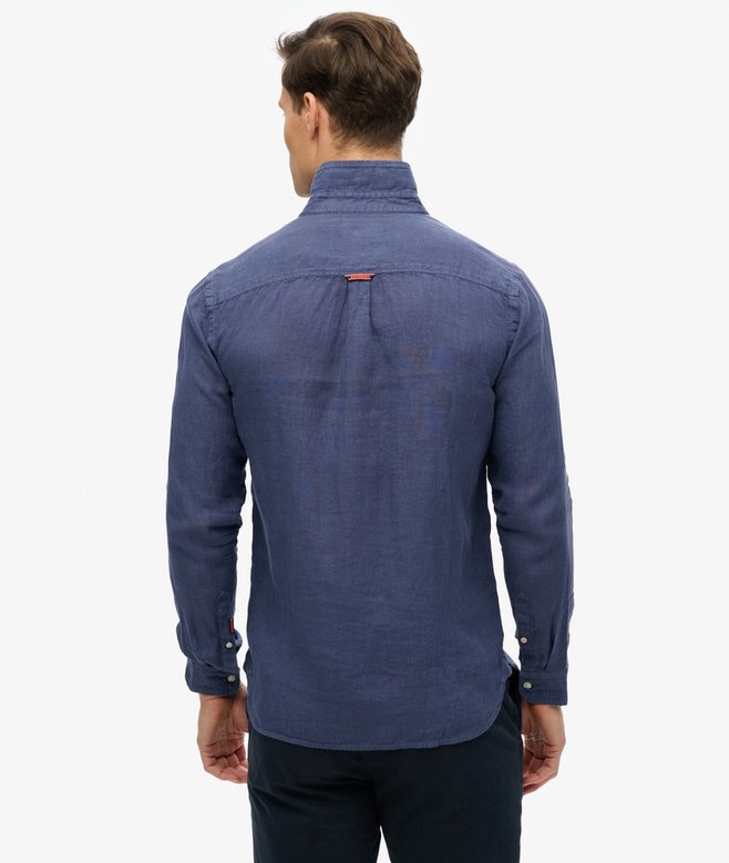 Superdry Embroidered Vacation Linen Shirt