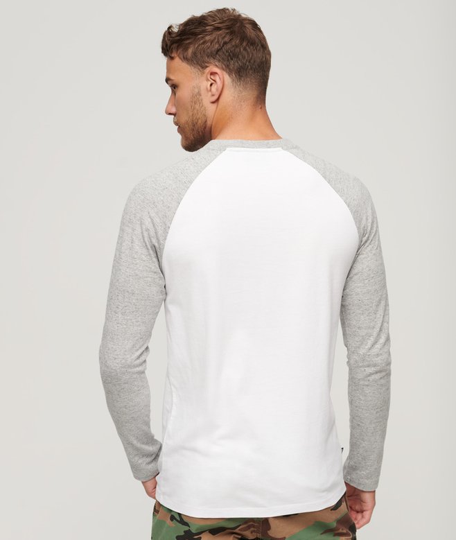 Superdry Essential Baseball Long Sleeve Top