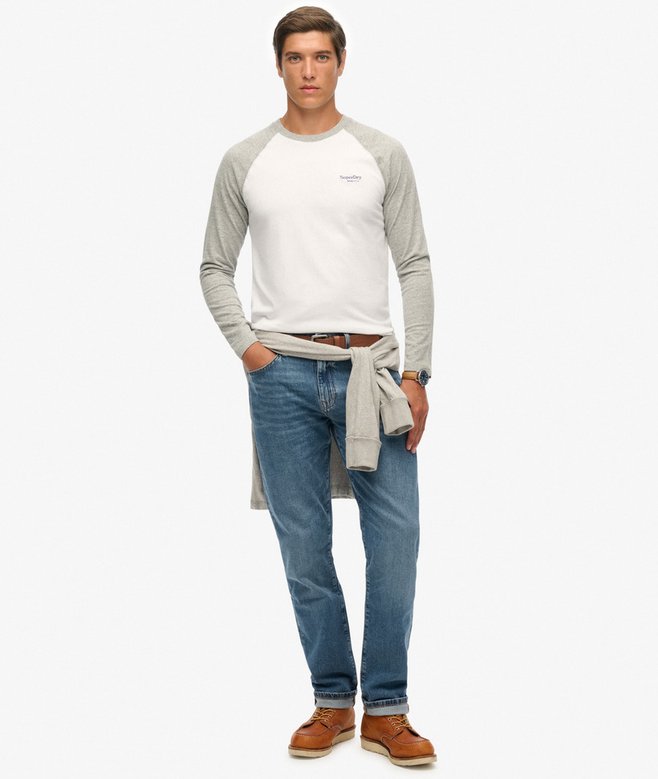 Superdry Essential Baseball Long Sleeve Top