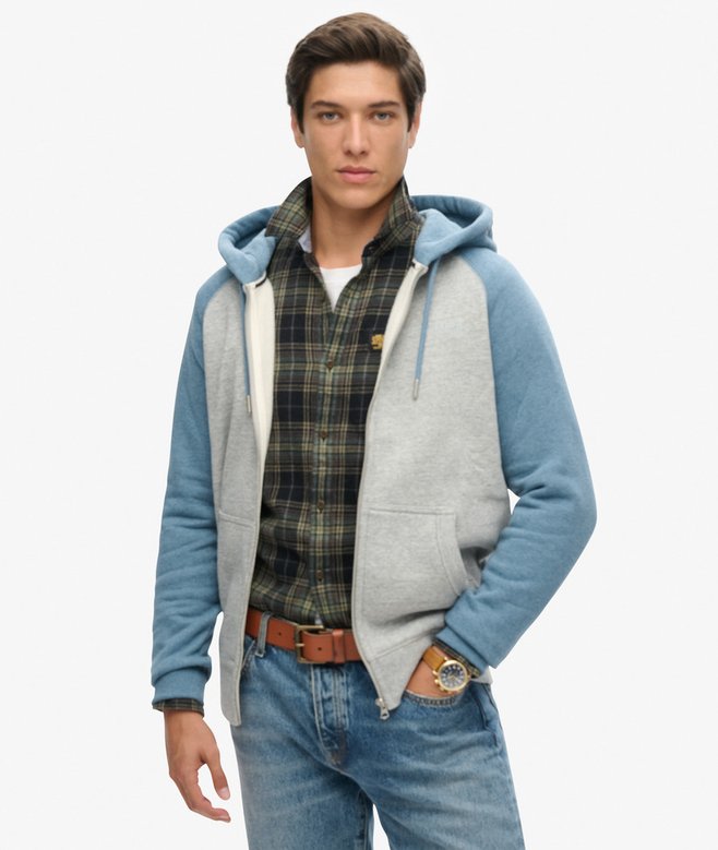 superdry Essential Baseball Zip Hoodie