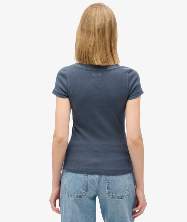 Superdry Essential Button Down Short Sleeve Top