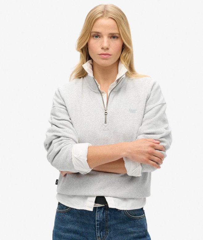 superdry Essential Half Zip Sweatshirt