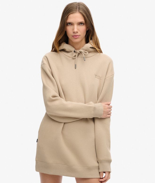 superdry Essential Hoodie Dress