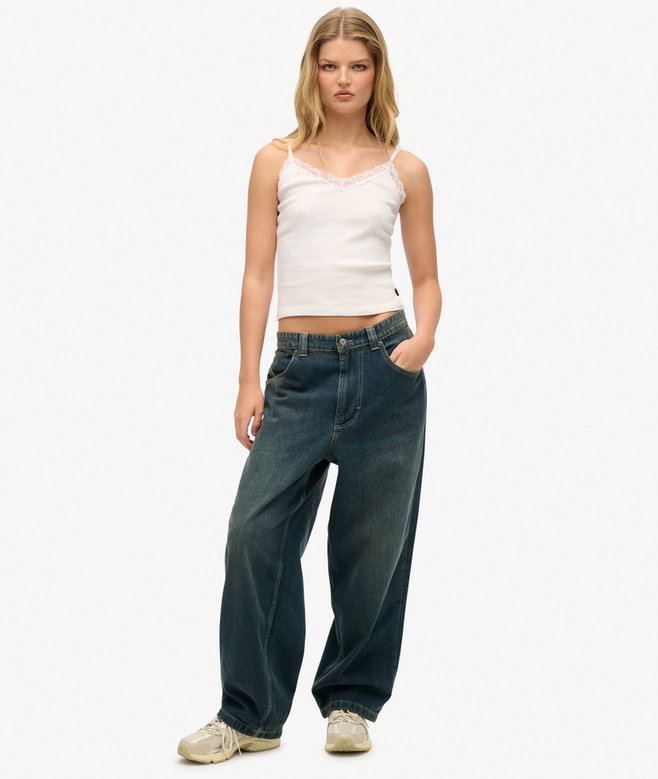 Superdry Essential Lace Trim Cami Top