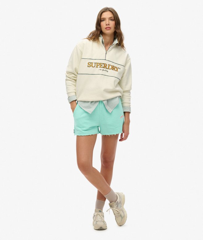 superdry Essential Logo Garment Dye Shorts