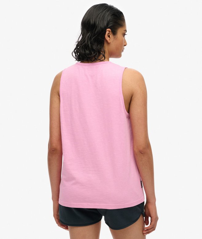 Superdry Essential Logo Garment Dye Vest Top