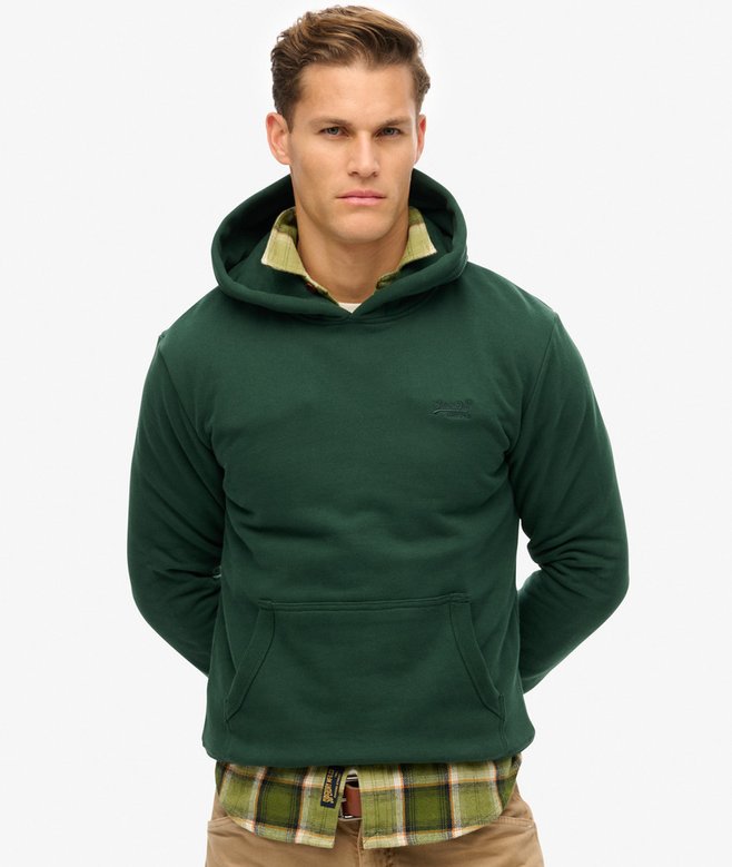 superdry Essential Logo Half Brushed Hoodie