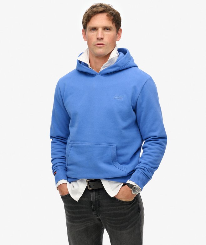 superdry Essential Logo Half Brushed Hoodie